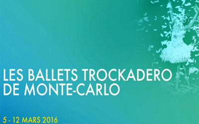 Invitations pour "Les ballets du Trockadero de Monté Carlo"
