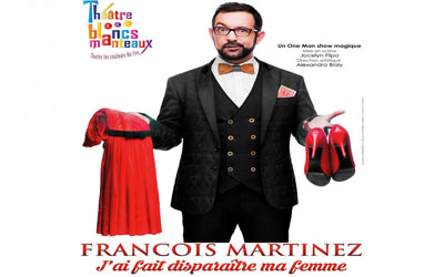 Invitations pour le One Man Show de François Martinez