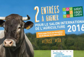 Invitations pour le Salon International de l’Agriculture