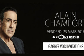 Invitations pour le concert d'Alain Chamfort à gagner