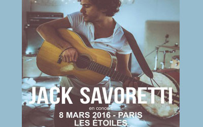 Invitations pour le concert de Jack Savoretti à gagner