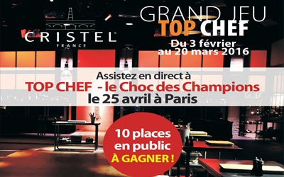 Invitations pour assister à l'émission "Top Chef 7" à gagner