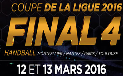 Invitations pour un match de la coupe de la Ligue de Handball