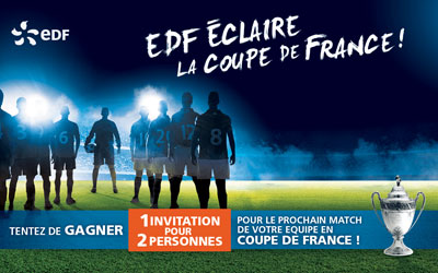 Invitations pour les quarts de finale de la Coupe de France de Football