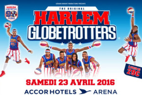 Invitations pour la tournée des Harlem Globetrotters