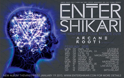 Jeu concours, invitations pour le concert d'Enter Shikari