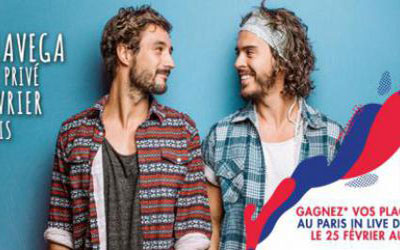 Jeu concours, invitations pour le concert des Frero Delavega