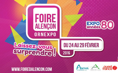 Jeu concours, entrées pour la Foire d'Alençon