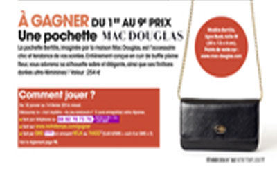 Jeu concours, sacs à mains Mac Douglas