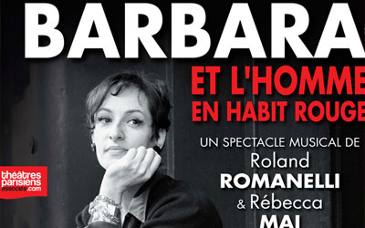 Jeu concours, invitations pour le spectacle "Barbara et l'homme en habit rouge "