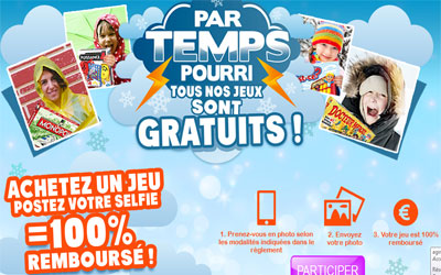 Jeu de société 100% remboursé