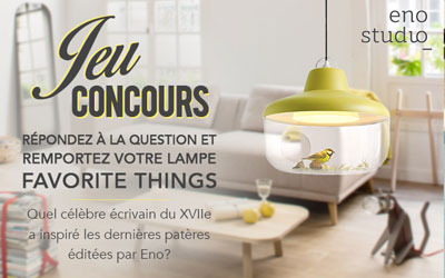 Lampe Favorite Things à gagner