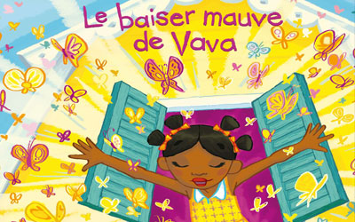 Livres "Le baiser mauve de Vava"