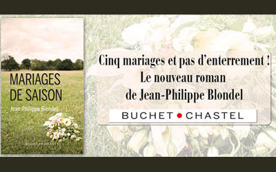 Livres "Mariages de saison" de Jean-Philippe Blondel