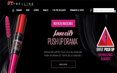 Mascaras Gemey Maybelline à gagner