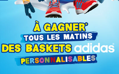 Paires de chaussures personnalisables Adidas