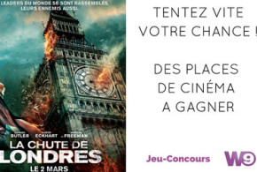 Places de cinéma pour le film "La chute de Londres"