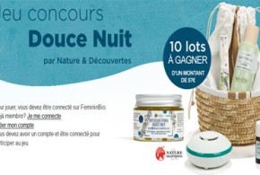 Produits de soins Natures et Découvertes à gagner