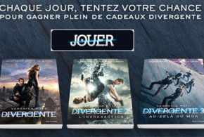 Romans de la saga "Divergente" à gagner