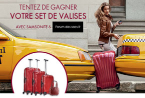 Set de valises Samsonite à gagner