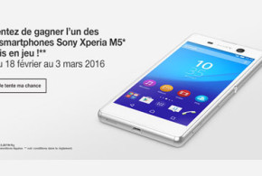 Smartphones Sony Xperia M5 à gagner