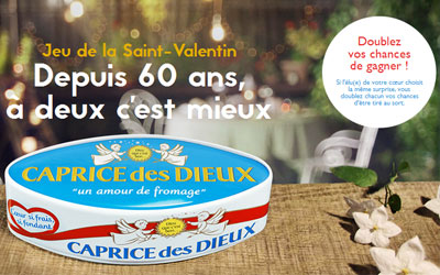 Surprise au choix pour la St-Valentin