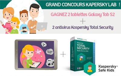 Tablettes tactiles Galaxy Tab S2 à gagner