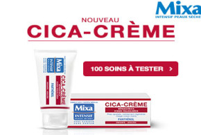 Test de produit, Cica-crème réparatrice Mixa