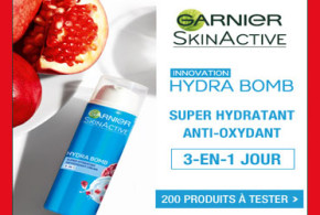 Test de produit, Hydra Bomb Soin Hydratant Jour de Garnier