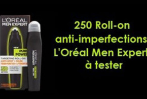 Test de produit, Roll-on anti-imperfections L’Oréal Pure Power