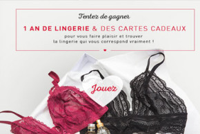 Un an de lingerie à gagner