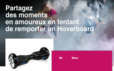 Un hoverboard à gagner