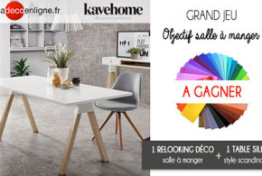 Une table Silke Kavehome et un relooking déco