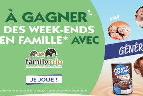 Week-ends en famille au choix à gagner