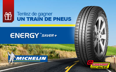 4 pneus Michelin à gagner