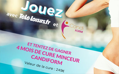 4 mois de produits minceurs Candiform à gagner