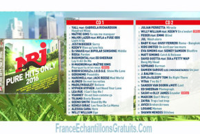 Albums CD de la compilation "NRJ Pure Hits Only 2016"