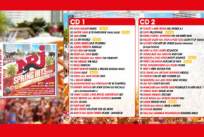 Albums CD de la compilation "NRJ Spring Hits 2016"