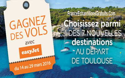 Billets d'avion A/R vers une destination au choix