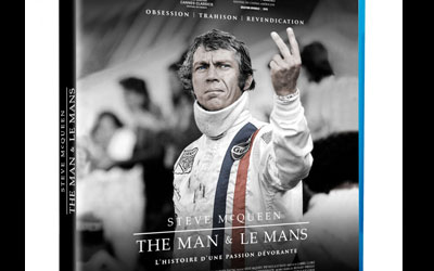 Blu-Ray et DVD "Steve mcQueen the man and Le Mans"