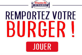 Burgers dans un restaurant Flunch