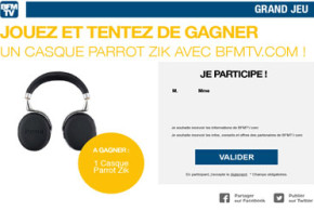 Casque audio Parrot Zik