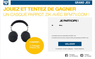 Casque audio Parrot Zik