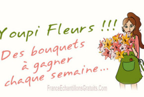 Chaque semaine, 1 bouquet de fleurs