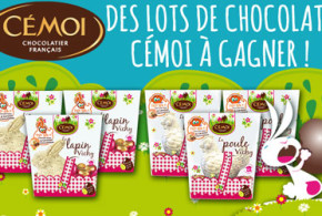 Chocolat Cémoi à gagner