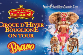 Invitations pour le spectacle du Cirque Bouglione