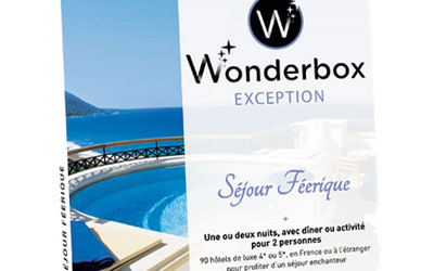 Coffret Wonderbox "Séjour Féérique"