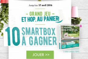 Coffrets Smartbox "Echappée bien-être et Spa"