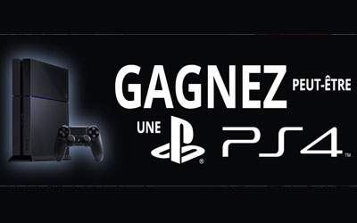 Consoles de jeu PS4 500Go à gagner