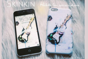 Coque Skinkin (smartphone ou tablette)